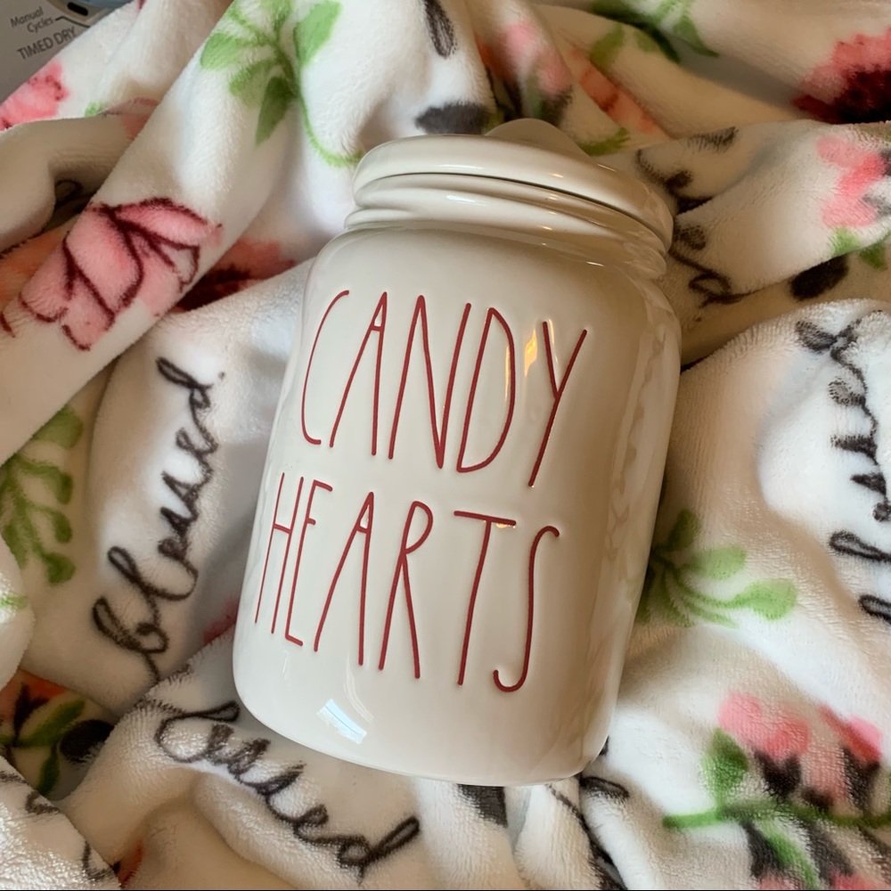 Rae Dunn CANDY HEARTS Canister